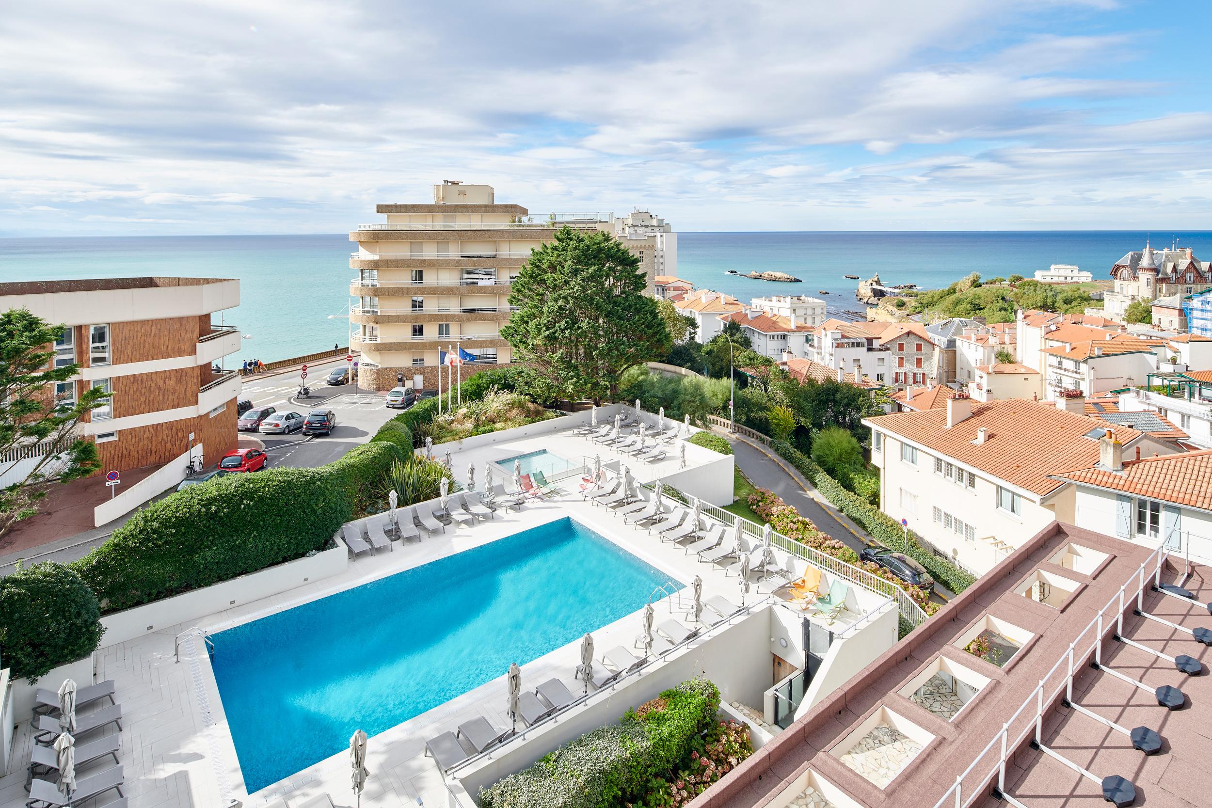 Residence Vacances Bleues Le Grand Large Биариц Екстериор снимка